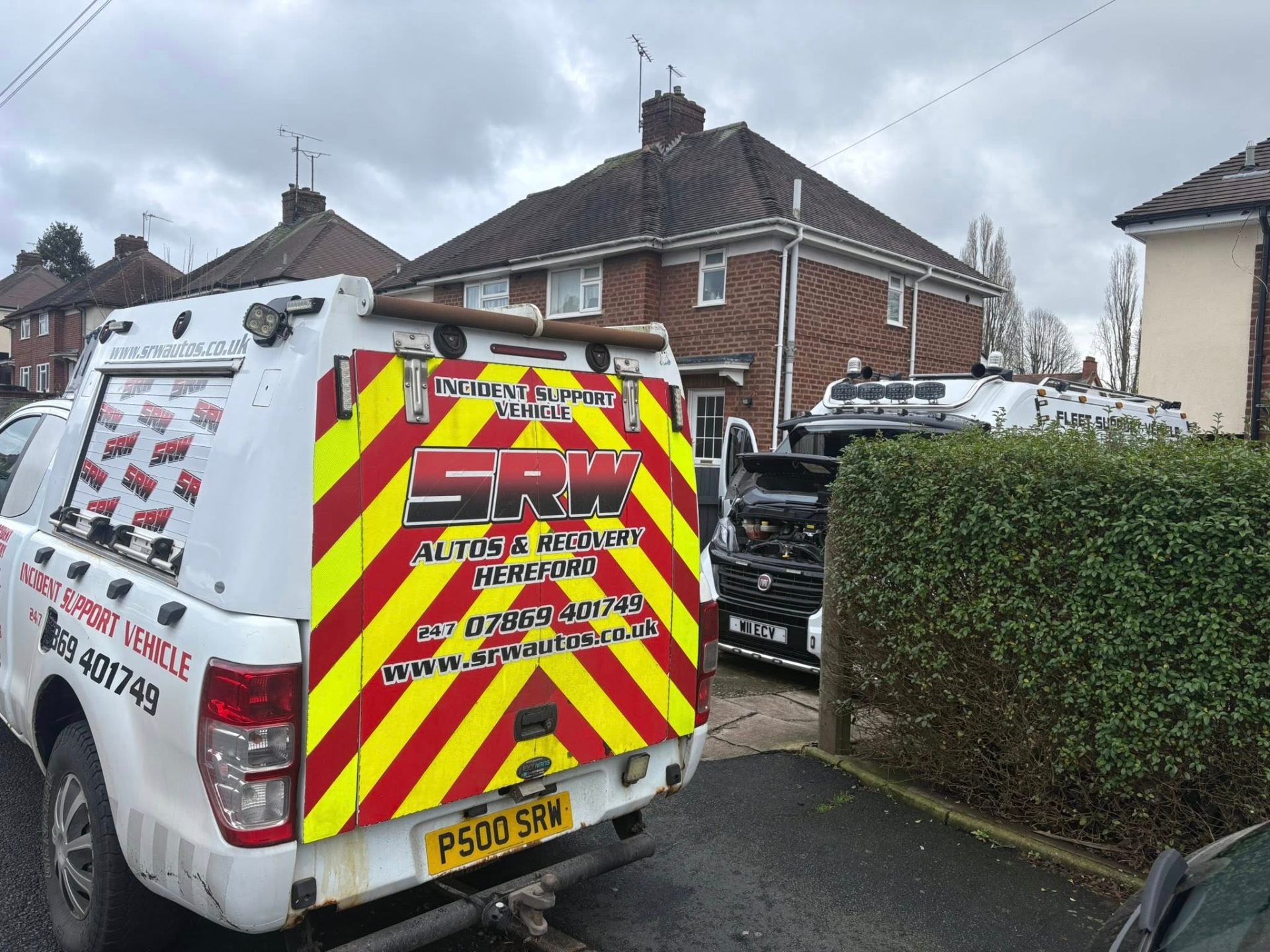 SRW incident support vehicle